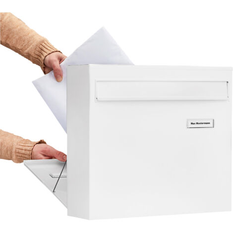 Briefkasten POTSDAM 878 W Farbe weiß