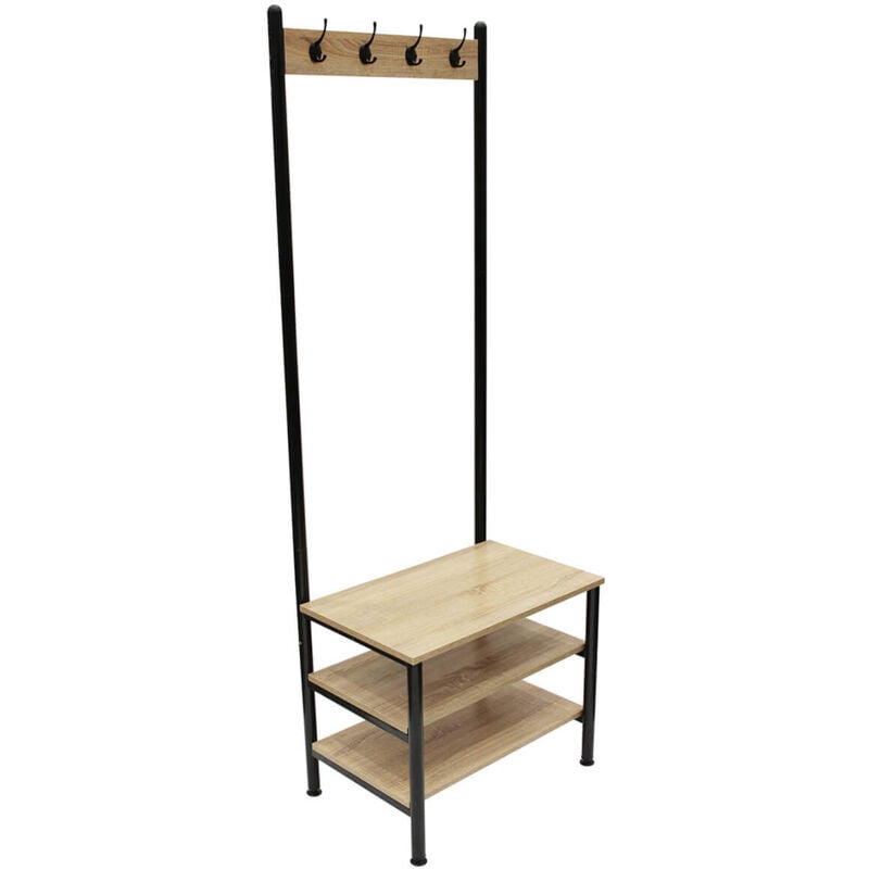 Altobuy - brieg - Meuble d'Entrée Portemanteau et Chaussures