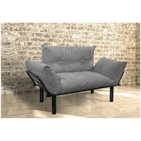 Brienz 2-Sitzer Sofa, Grau - Grau