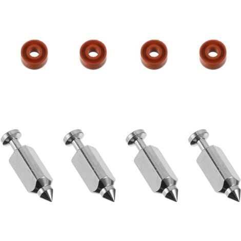 LINGHHANG Briggs Stratton 398188 Carburetor Valve Needle Seat Kit, Float Needle Valve for Lawn Mower Engine