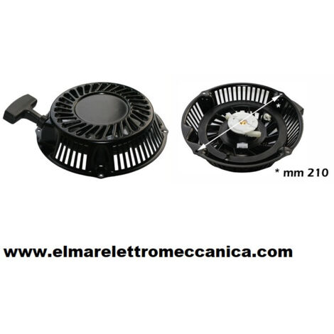 BRIGGS & STRATTON Avviatore motori superiori a 8 HP con cricchi in plastica, interasse fori 210 mm 340068