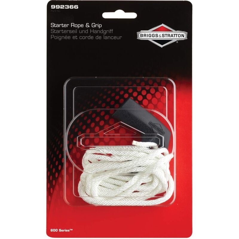 Briggs and Stratton 992366 Corda di avviamento, Schwarz