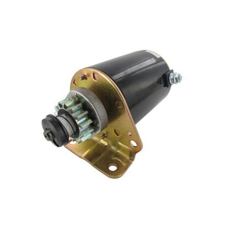 Briggs & Stratton – Démarreur électrique 14 dents pour moteurs Briggs et Stratton 16-19,2 CV – Couronne et pignon métal – Longueur 103mm, entraxe 58mm