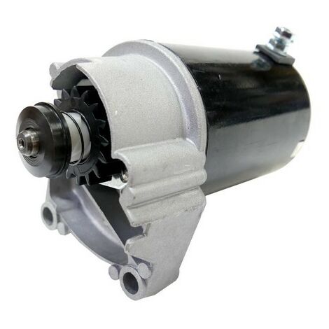 Briggs & Stratton – Démarreur renforcé pour tracteur tondeuse – Compatible moteurs bicylindres – Longueur 98mm – 16 dents pour démarrage efficace