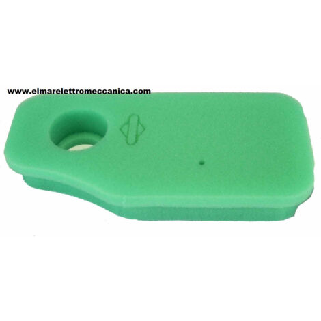 BRIGGS & STRATTON Filtro aria 10 e 11 HP vecchi modelli verticali. Misure 240x116x38 mm 310037