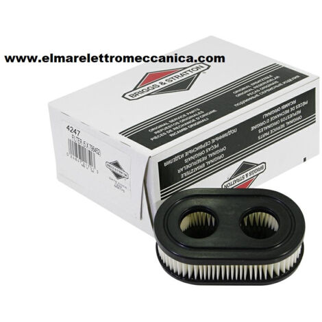 BRIGGS & STRATTON Filtro aria originale serie 09P700. Misure 112 x 67 x 35 mm 593260
