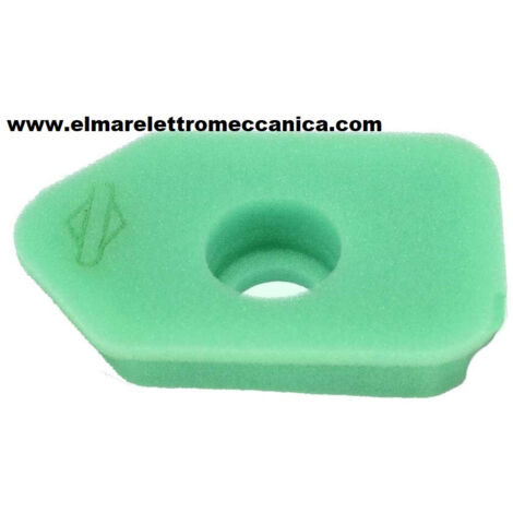 BRIGGS & STRATTON Filtro aria Sprint, Classic, Quattro. Misure 150x90x30 mm 310032
