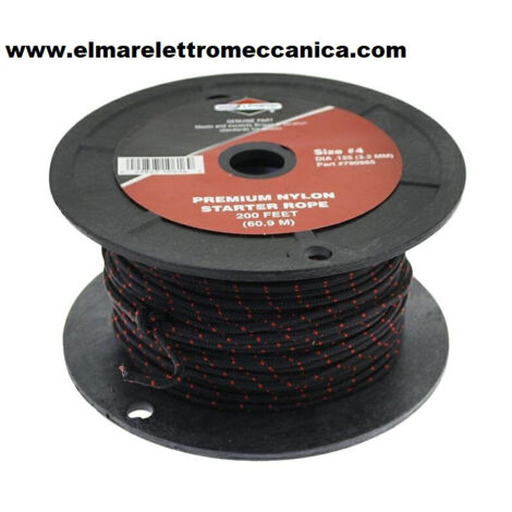BRIGGS & STRATTON Fune avviamento 61 metri diametro 3.6 mm Motore a Scoppio 790965