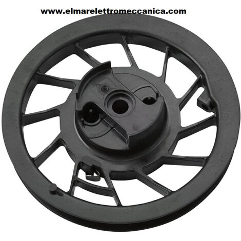 BRIGGS & STRATTON Puleggia avviamento con agganci volano in plastica, diametro 136 mm 340038