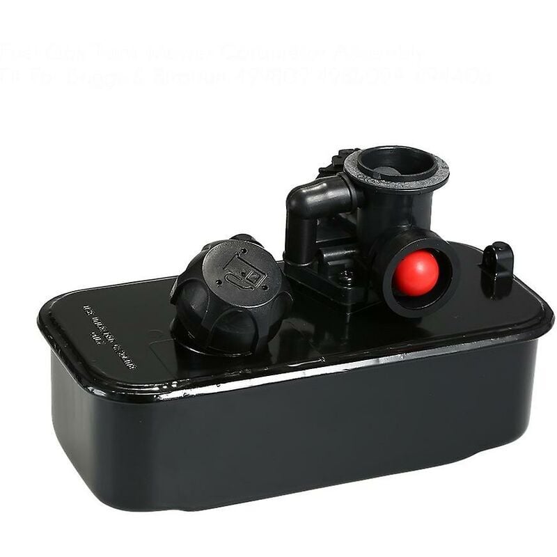 Assemblage de carburateur de Tondeuse de réservoir d'essence de Carburant adapté pour Briggs & Stratton 499809 498809A 494406