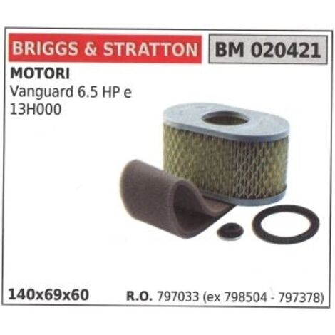 BRIGGS&STRATTON filtre à air tondeuse tondeuse vanguard 6.5HP
