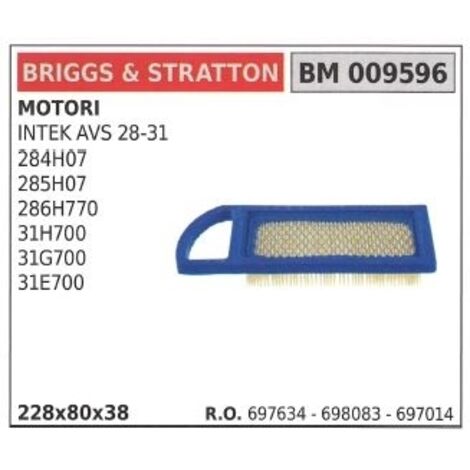 BRIGGS&STRATTON Luftfilter intek Rasenmäher avs 28 31