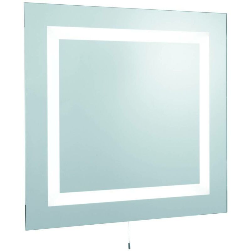 Bathroom Mirrors - 4 Light Illuminated Fluorescent Bathroom Mirror Light IP44 - Searchlight