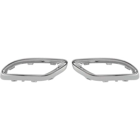 Bright chrome exhaust tip cover, replacement trim for Mercedes-Benz ABCE GLC CLS class W177 W247 W205 W213 X253 C257