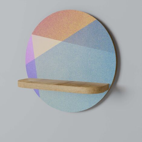 BRIGHT GEOMETRY Rundes Regal