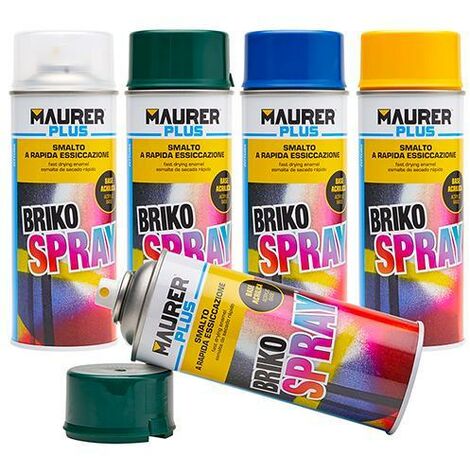 BRIKO SPRAY MAURER PLUS 400ML ARANCIO RAL2004