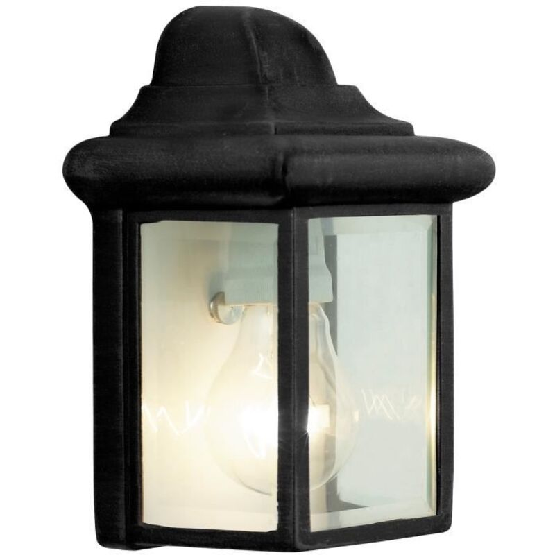 Brilliant Brillante Wandleuchte Aussen Nissie Schwarz E27 1x40w