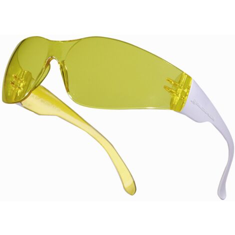 BRILLE DELTA PLUS BRAVA FACE MONOBLOCK POLYCARBONAT BRAVA2 YELLOW -BRAV2JA