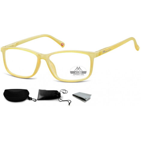 Brille mit Filter für Computer und Lesen Stärke 300 Plus mit Antireflex Montana BLFBOX67A