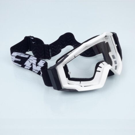 Brillenschutzmaske Cross Noend 7.2 Cracked Series weiß für