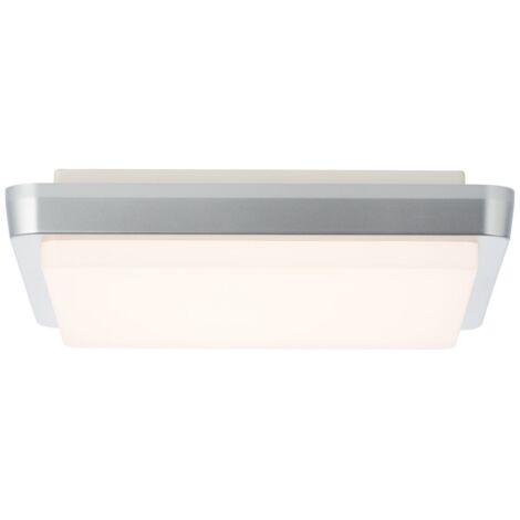 BRILLIANT Applique d'extérieur LED Devora 28x28cm argent  1x LED intégrée, LED 12W intégrée, (1500lm, 3000K)