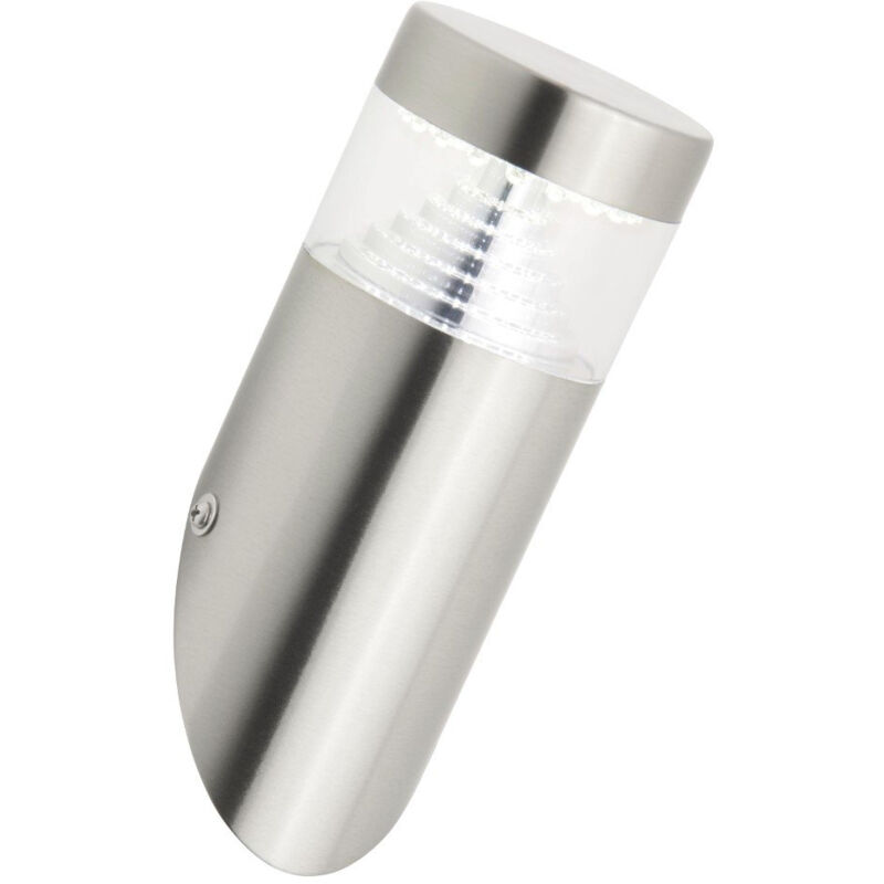 BRILLIANT Applique Ext&eacute;rieure LED AVON - 30x0,2W - Coloris acier