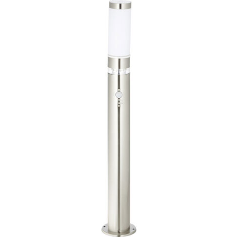 Brilliant Außen-Standleuchte Bole edelstahl Außenleuchte Außenlampe