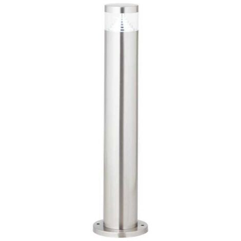 BRILLIANT - AVON Potelet exterieur - coloris acier - acier special/plastique LED 1x4W