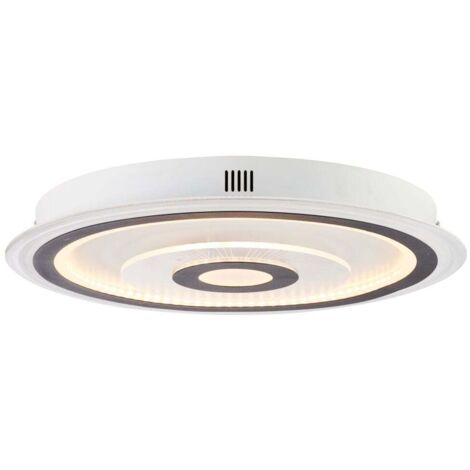Brilliant CCT LED Deckenleuchte Pedini 37 W dimmbar Ø 40 cm weiß Deckenleuchte