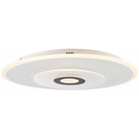 Brilliant CCT LED Deckenleuchte Peron 32 W dimmbar Ø 47,5 cm weiß Deckenleuchte