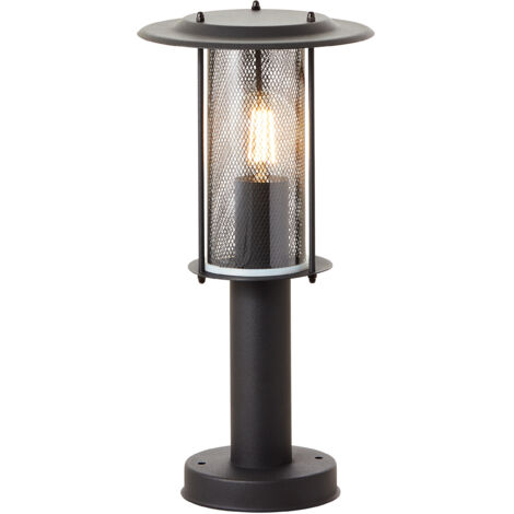 Brilliant Colonne lumineuse d'extérieur Detroit 40cm noir mat Métal, plastique   1x A60, E27, 20 W, adapté à une lampe normale (non incluse)
