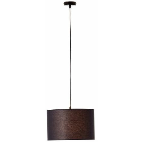 BRILLIANT Esher Pendelleuchte 38cm schwarz  1x A60, E27, 40W, geeignet für Normallampen (nicht enthalten)