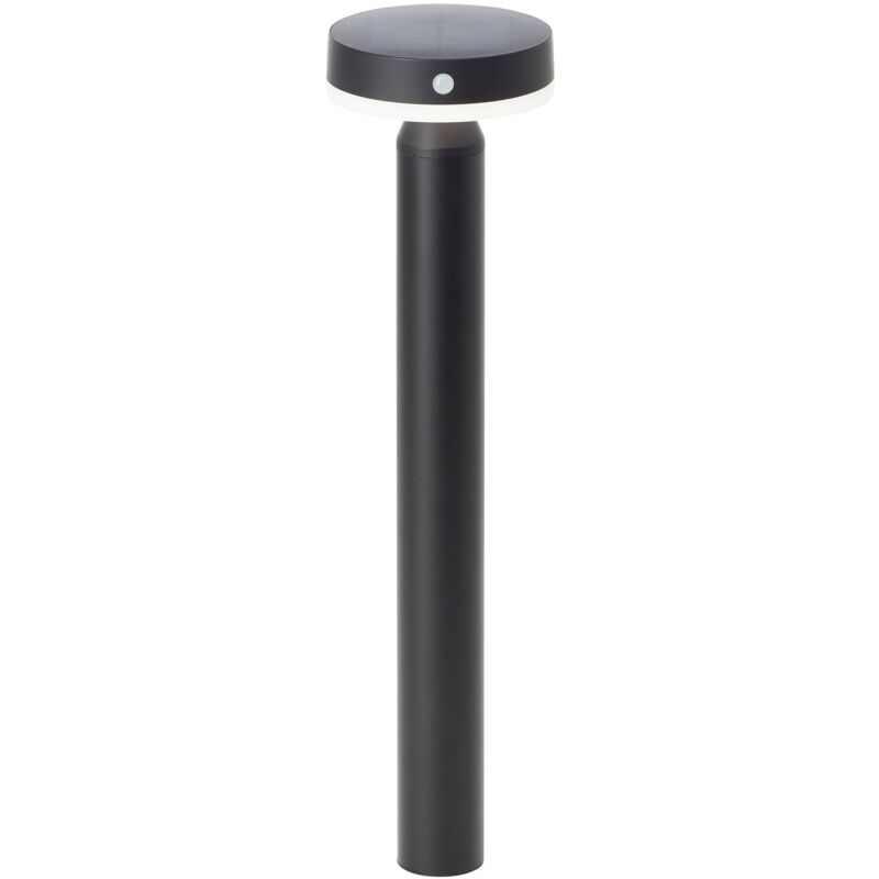 Lampadaire d'extérieur solaire avec détecteur de mouvements Brilliant G40442/06 Magua Module led led intégrée 4 w noir V870543