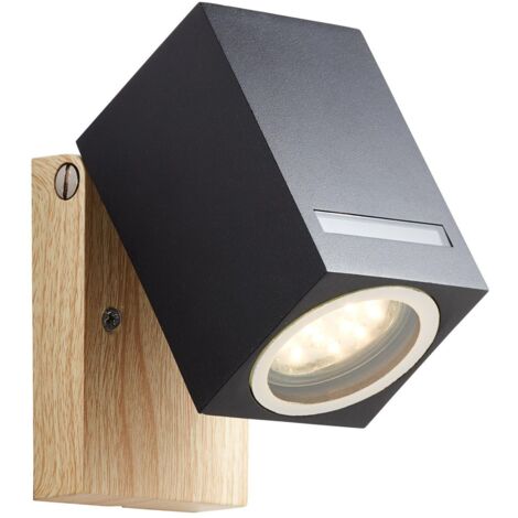 brilliant Galeni applique murale noir 20 W extérieur
