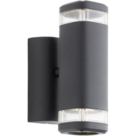 Brilliant Jandy 90968A06 Außenwandleuchte   GU10  Schwarz