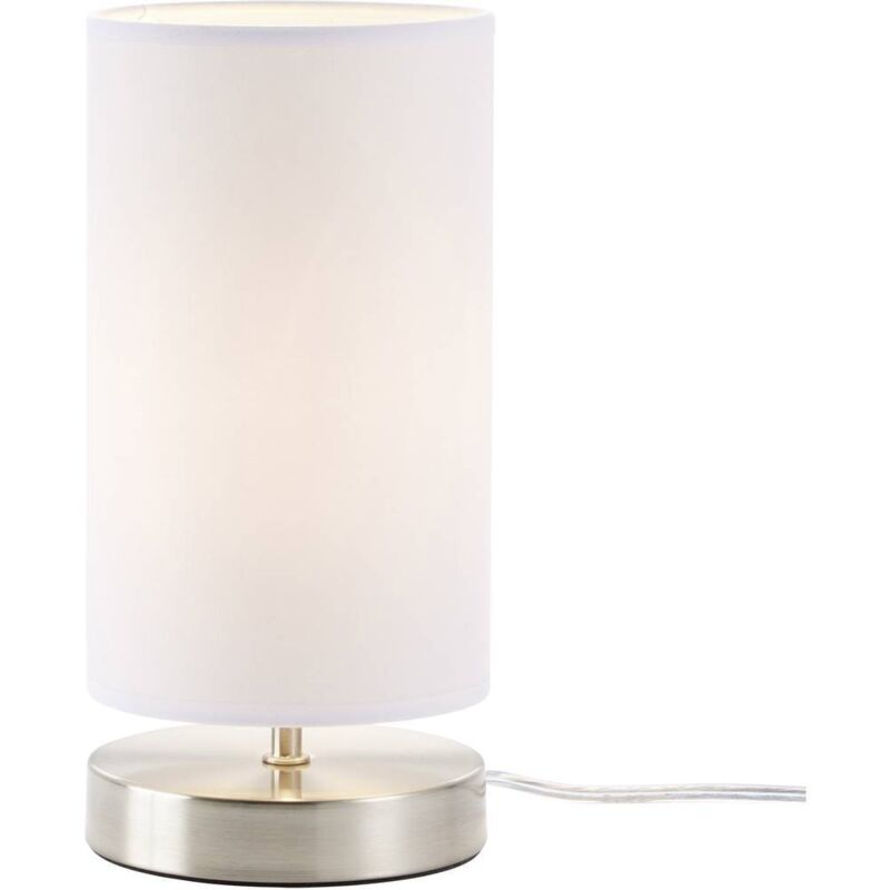 Lampe de chevet Brilliant Claire 40 w n/a blanc