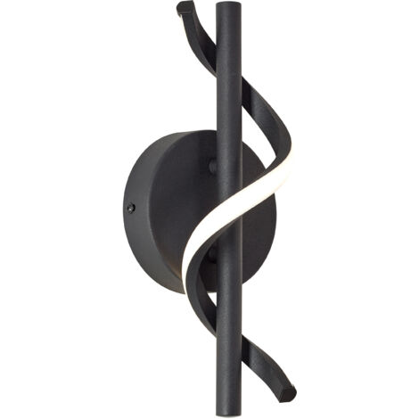 Brilliant lamp Eunice Applique LED noir mat 7,5 W LED intégrée