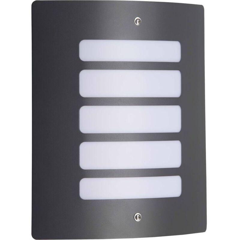 Brilliant Todd 47682/63 Lampada da parete per esterno E27 60 W Antracite