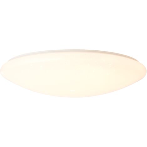 BRILLIANT lampe, applique et plafonnier LED Fakir Starry 58cm blanc / blanc chaud, métal / plastique, 1x 60W LED intégré, (4800lm, 3000-6000K), A.