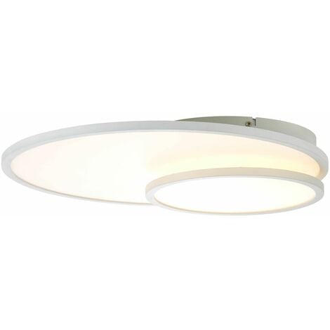 Lampe LED 36W integriert, Deckenaufbau-Paneel 1x dimmbar BRILLIANT mit herkömmlichen weiß LED Bility (3960lm, EasyDim: easyDim 61x45cm Lichtschaltern 3000K)