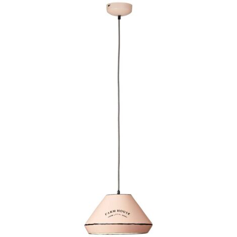 BRILLIANT lampe Grain pendant 33cm rose  1x A60, E27, 40W, adapté aux lampes normales (non inclus)  Échelle A ++ à E  Convient aux lampes LED