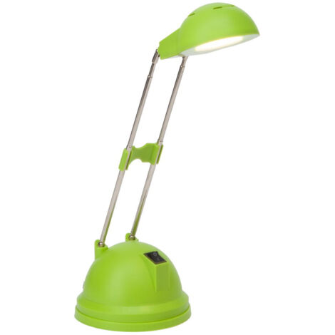 BRILLIANT Lampe Katrina LED Tischleuchte grün  1x 5.7W LED integriert (SMD), (600lm, 2700K)  Mit Kippschalter / Kopf schwenkbar