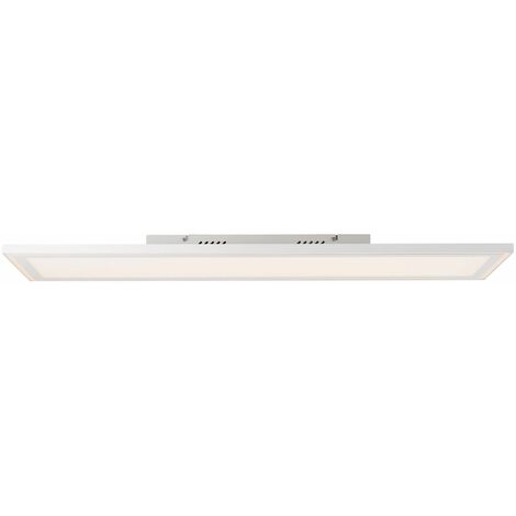 BRILLIANT Lampe, Laurice LED Deckenaufbau-Paneel 100x25cm weiß, 1x LED integriert, 24W LED integriert, (2600lm, 2700-6500K), Stufenlos dimmbar
