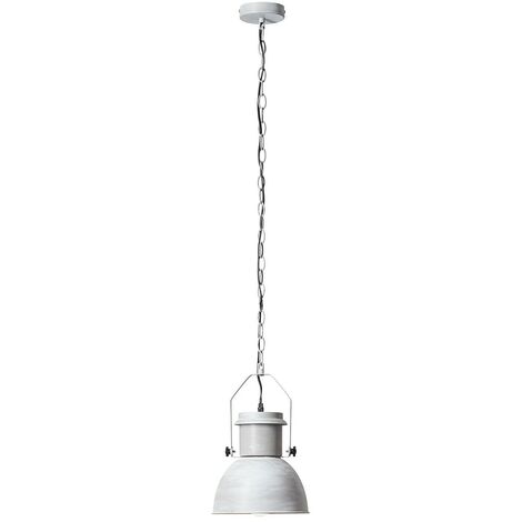 BRILLIANT Lampe Salford Pendelleuchte 23cm grau Beton  1x A60, E27, 60W, geeignet für Normallampen (nicht enthalten)  Für LED-Leuchtmittel geeignet