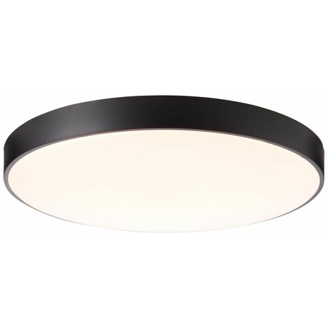 BRILLIANT Lampe Slimline LED Deckenleuchte 78cm weiß/schwarz  1x 80W LED integriert, (6500lm, 3000-6000K)  Mit Fernbedienung