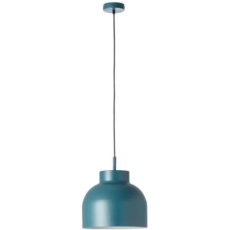 BRILLIANT lampe, suspension Sven 1-flamme turquoise, métal, 1x A60, E27, 40W, lampes normales (non incluses), A ++