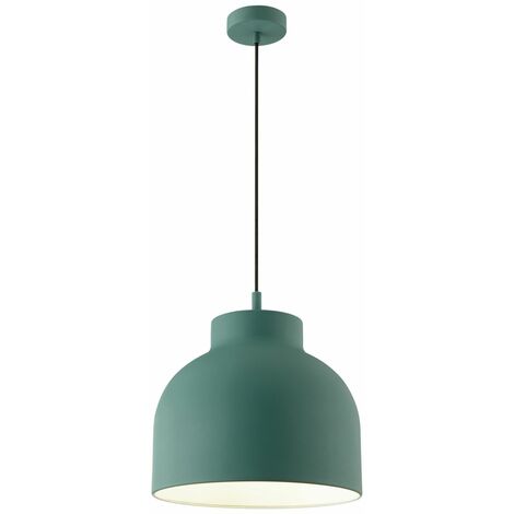 BRILLIANT Lampe, Sven Pendelleuchte 1flg türkis, Metall, 1x A60, E27, 40W,Normallampen (nicht enthalten)