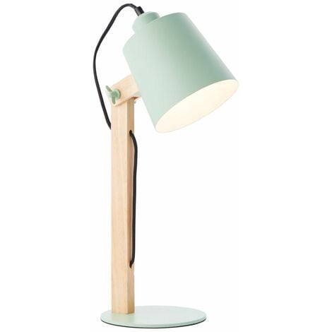 BRILLIANT Lampe Swivel Tischleuchte grün matt  1x A60, E27, 30W, geeignet für Normallampen (nicht enthalten)  Mit Schnurzwischenschalter