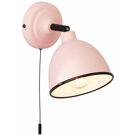 BRILLIANT Lampe Telio Wandleuchte Zugschalter ros1x D45, E14, 28W, geeignet für Tropfenlampen (nicht enthalten) Mit Zugschalter
