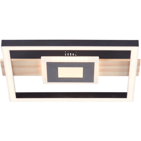 Brilliant Leuchten LED Deckenleuchte Baldo 24W, warmweiß, holz Deckenlampen & Kronleuchter